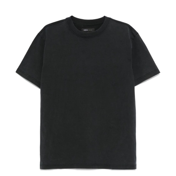 NWT Purple Brand 100% cotton black classic fit t-shirt size medium pack of three - Picture 1 of 6